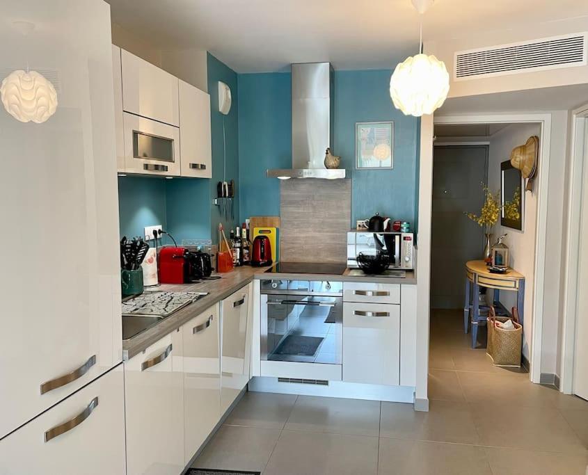 Apartmán 21 - Tres Agreable Rdc Avec Terrasse Et Parking Bandol Exteriér fotografie
